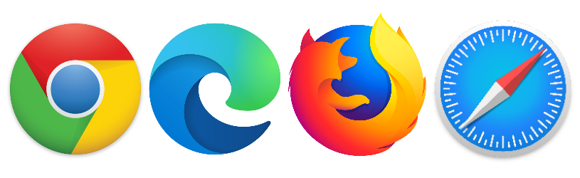 Populaire browsers voor de pc